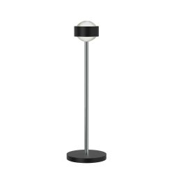 Top Light Puk Mini Eye Table Tischleuchte-Schwarz matt/Chrom-Linse matt-Höhe 470 mm