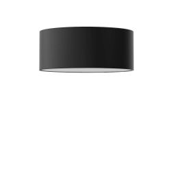 Top Light Puk Mini One Black White Edition LED-Deckenleuchte-Schwarz matt-Glas mattiert-mit LED (2800K)