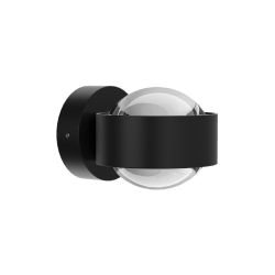 Top Light Puk Mini Wall Black White Edition LED-Wandleuchte-Schwarz matt-Linse klar-Linse klar-mit LED (2800K)