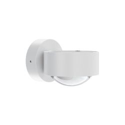 Top Light Puk Mini Wall Black White Edition LED-Wandleuchte-Weiß matt-Glas matt-Linse klar-mit LED (2800K)