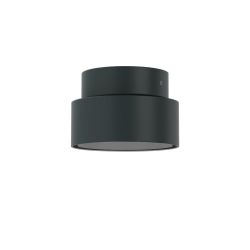 Top Light Puk Move LED-Deckenleuchte-Anthrazit matt/Chrom-Glas mattiert-mit LED (2700K)