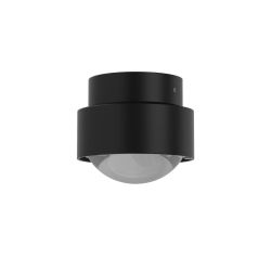 Top Light Puk Move LED-Deckenleuchte-Schwarz matt/Chrom-Linse matt-mit LED (2700K)