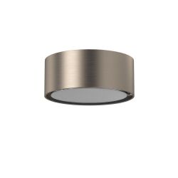 Top Light Puk One LED-Deckenleuchte-Nickel matt-Glas mattiert-mit LED (2800K)