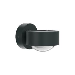 Top Light Puk Wall LED-Wandleuchte-Anthrazit matt-Glas matt-Linse klar-mit LED (2800K)