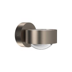 Top Light Puk Wall LED-Wandleuchte-Nickel matt-Glas matt-Linse klar-mit LED (2800K)