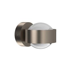 Top Light Puk Wall LED-Wandleuchte-Nickel matt-Linse klar-Linse matt-mit LED (2800K)