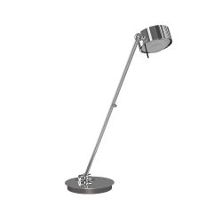 Top Light Puk! 120 Table Avantgarde LED-Tischleuchte-Chrom-Glas matt-Linse matt-Höhe 600 mm-mit LED (2700K)