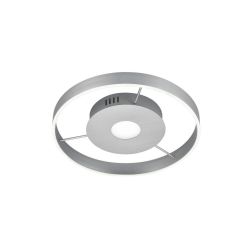 Trio Logan LED-Deckenleuchte-Nickel matt-mit Tunable White (2700K - 6000K)