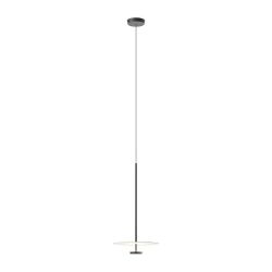 Vibia Flat 5935 LED-Pendelleuchte-mit LED (2700K)-Grau