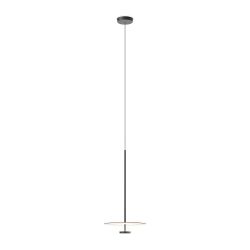 Vibia Flat 5935 LED-Pendelleuchte-mit LED (2700K)-Rot