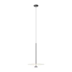 Vibia Flat 5940 LED-Pendelleuchte-mit LED (2700K)-Grau