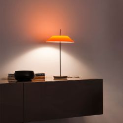 Vibia Mayfair 5500 LED-Tischleuchte-mit LED (2700K)-Orange