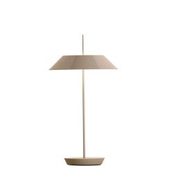 Vibia Mayfair Mini 5495 LED-Tischleuchte mit Akku-Beige-mit LED (2700K)