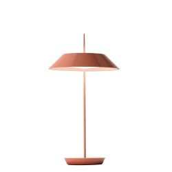 Vibia Mayfair Mini 5495 LED-Tischleuchte mit Akku-Rot-mit LED (2700K)