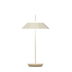 Vibia Mayfair Mini 5495 LED-Tischleuchte mit Akku-Weiß-mit LED (2700K)