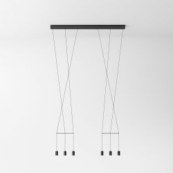 vibia wireflow 0338 led pendelleuchte led 2700k