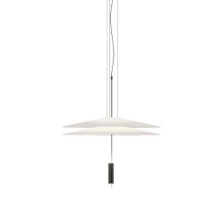 Vibia Flamingo 1510 LED-Pendelleuchte-Grau; mit LED (2700K)