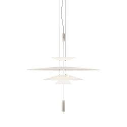 Vibia Flamingo 1530 LED-Pendelleuchte-Weiß matt; mit LED