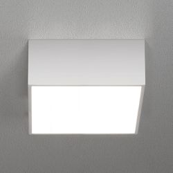 Zafferano Mine Quadrat 40 LED-Wand- und Deckenleuchte-Weiß-mit LED (3000K)