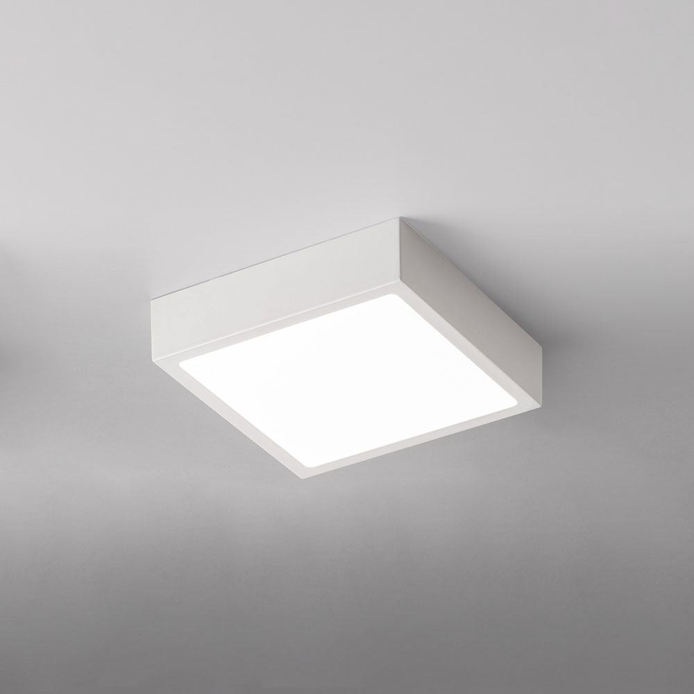 LupiaLicht Venox SD LED-Deckenleuchte-Nickel matt